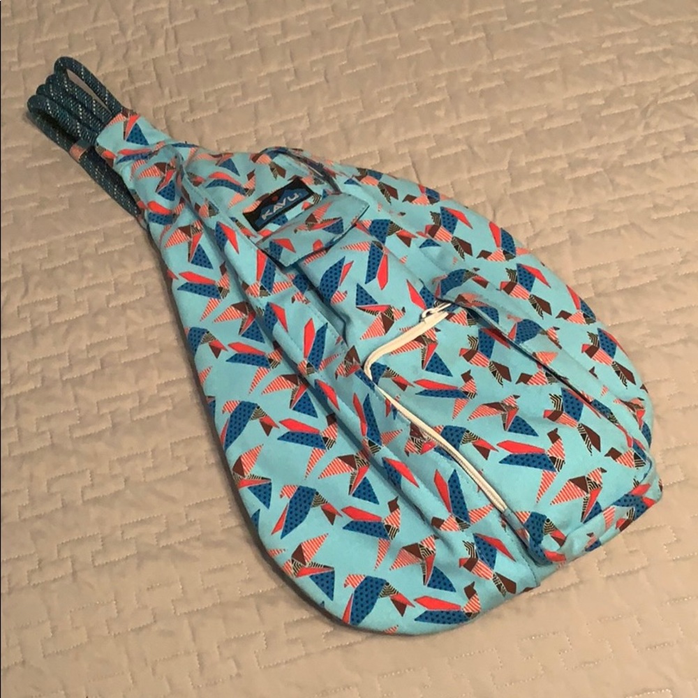 KAVU Sling Back Pack backpack Origami Birds